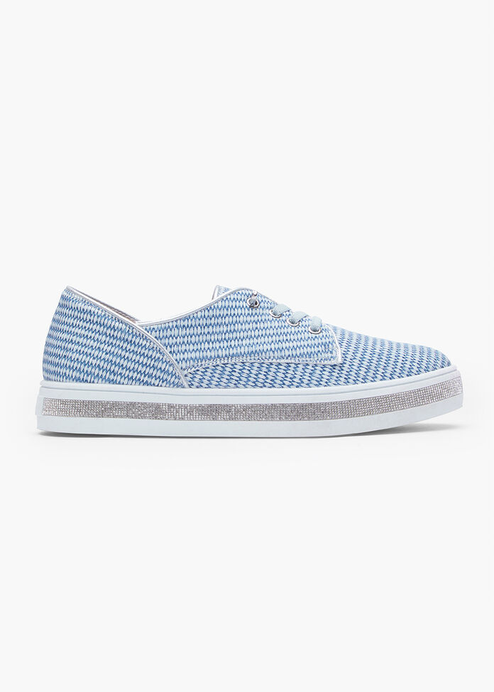 Woven Lace Up Derby, , hi-res
