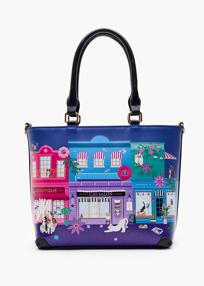 Boutique Cat Shoulder Bag, , hi-res