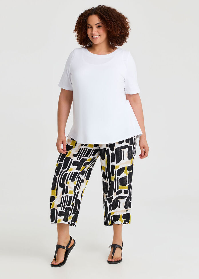 Pima Cotton Essential Top, , hi-res