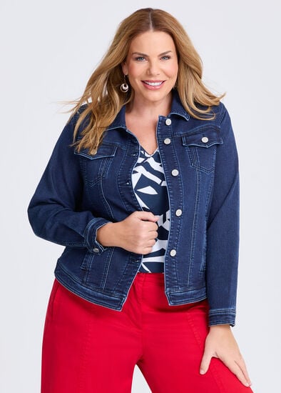 Plus Size The Everyday Denim Jacket