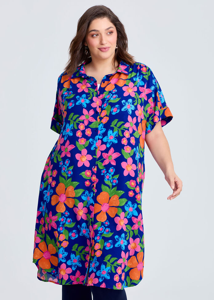 Preston Shirt Dress, , hi-res