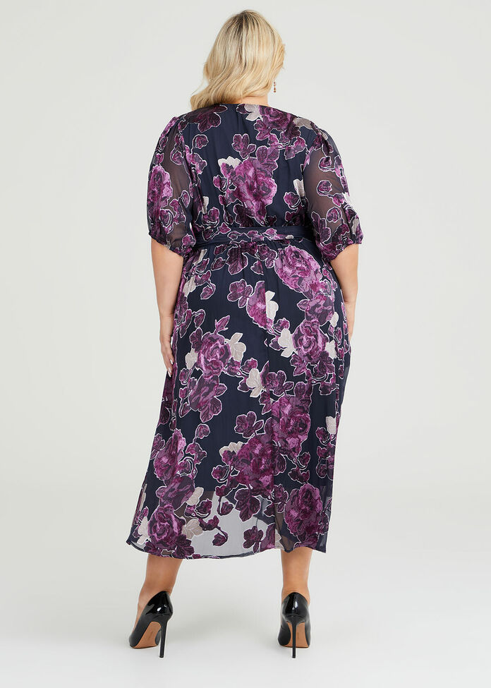 Lizzie Formal Wrap Maxi Dress, , hi-res