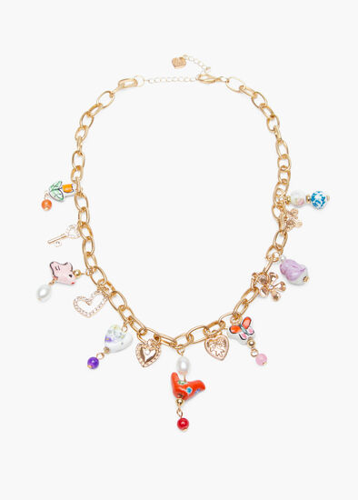 Charm Statement Necklace