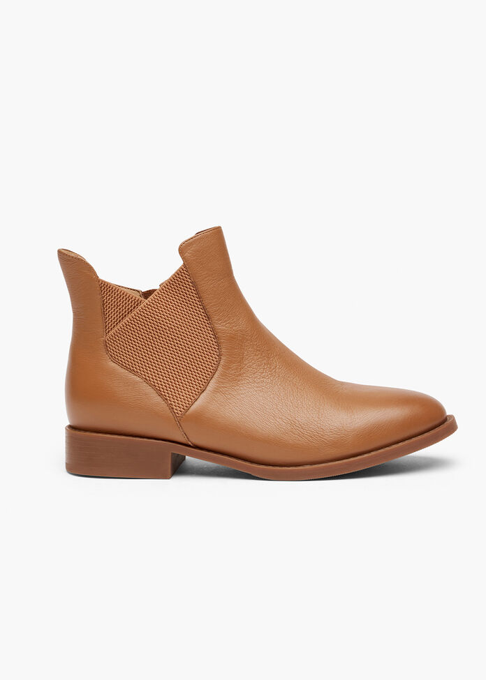 Orthotic Leather Ankle Boot, , hi-res