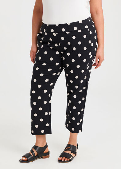 Plus Size Print Bliss Stretch Taper Pant