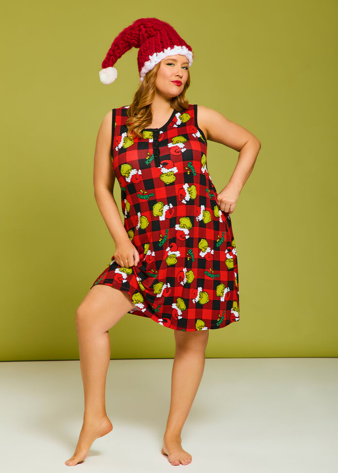 The Grinch Nightie, , hi-res