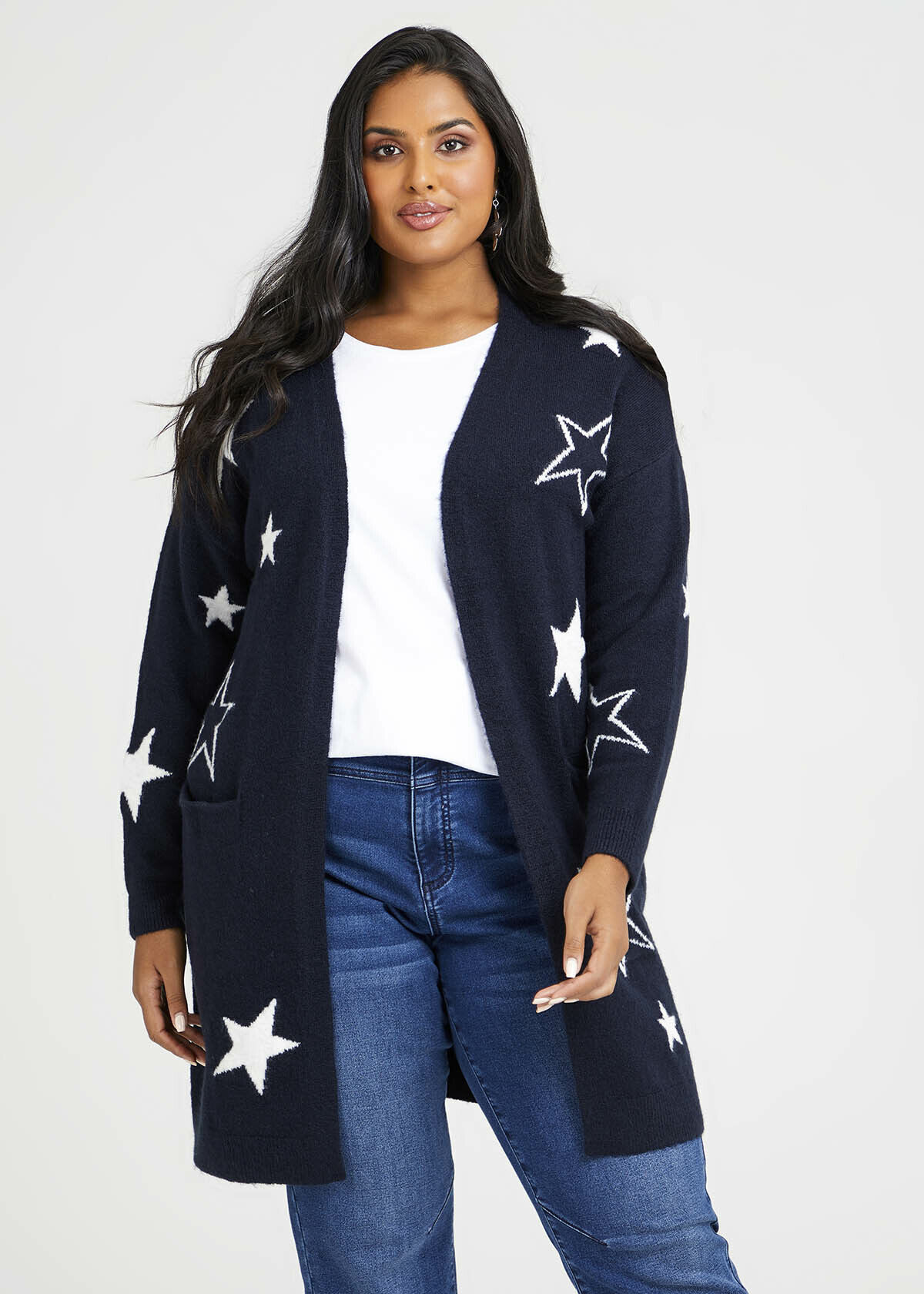 Star cardigan top