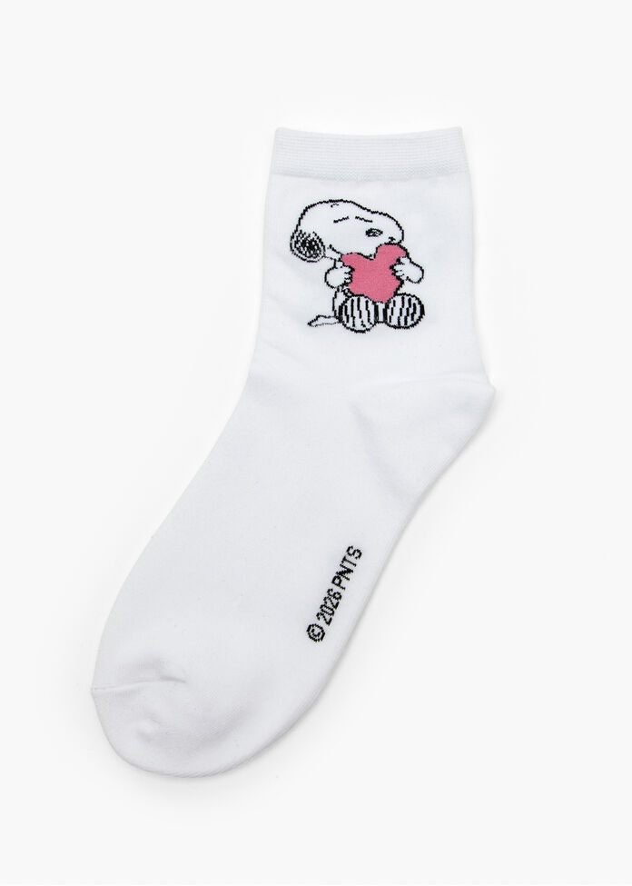 3 Pack Snoopy Cotton Socks, , hi-res