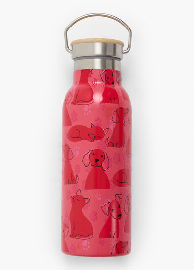 Plus Size Cats & Dogs Drink Bottle