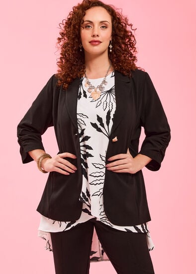 Plus Size Melba Suit Blazer Jacket