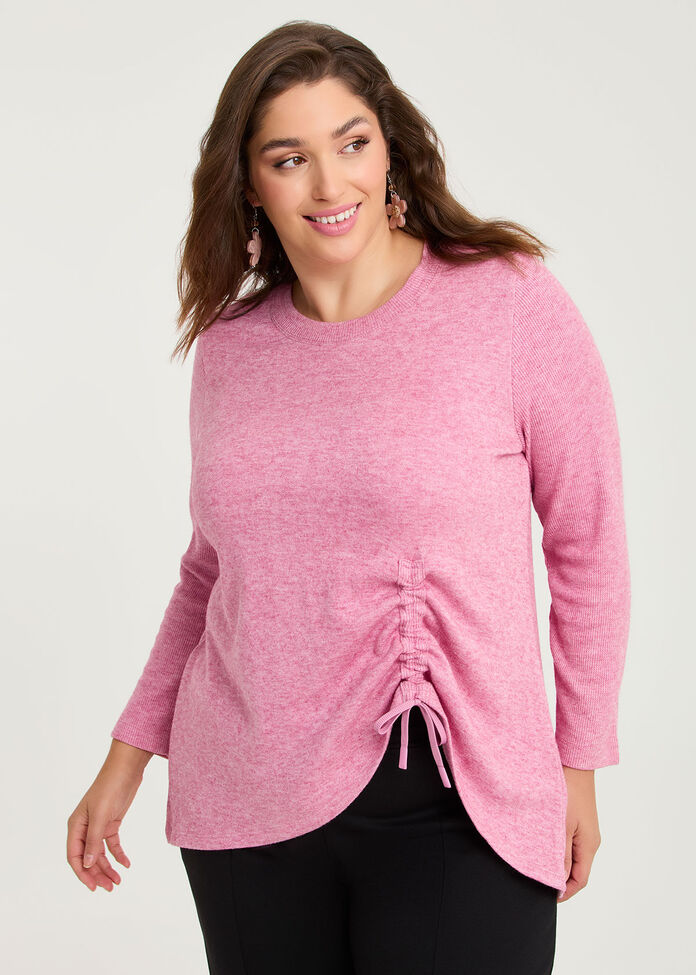 Natural Celine Textured Tunic, , hi-res