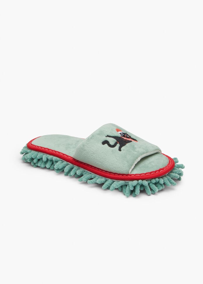 Christmas Mop Slippers, , hi-res