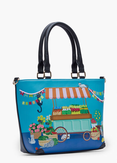 3D Scene Shoulder Bag