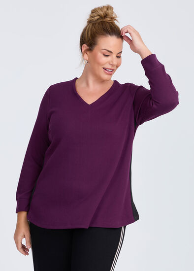 Plus Size Natural On The Go Top