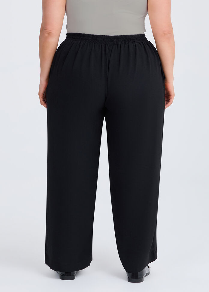 Petite Drape Deanna Wide Leg Pant, , hi-res