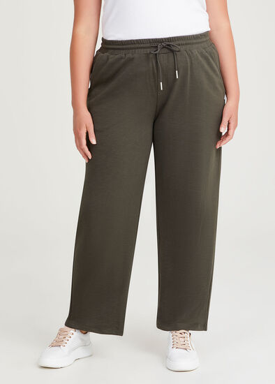Plus Size Straight Leg Lounge Pant