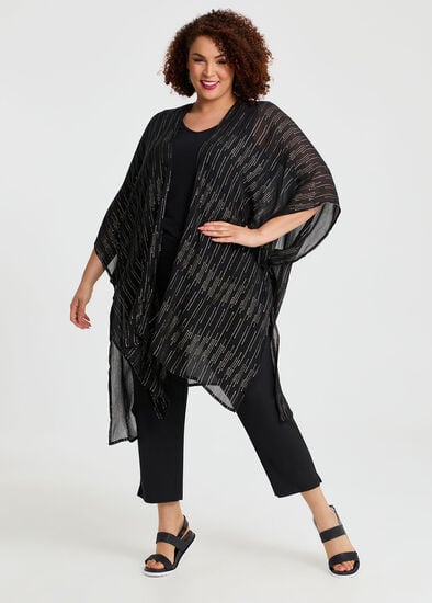 Evening Jacquard Cape