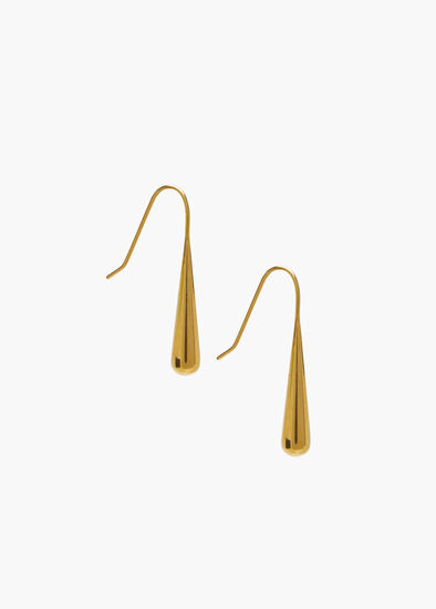 Gold Plated Drop Earrings