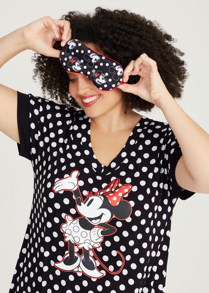 Mickey & Minnie Eye Mask, , hi-res