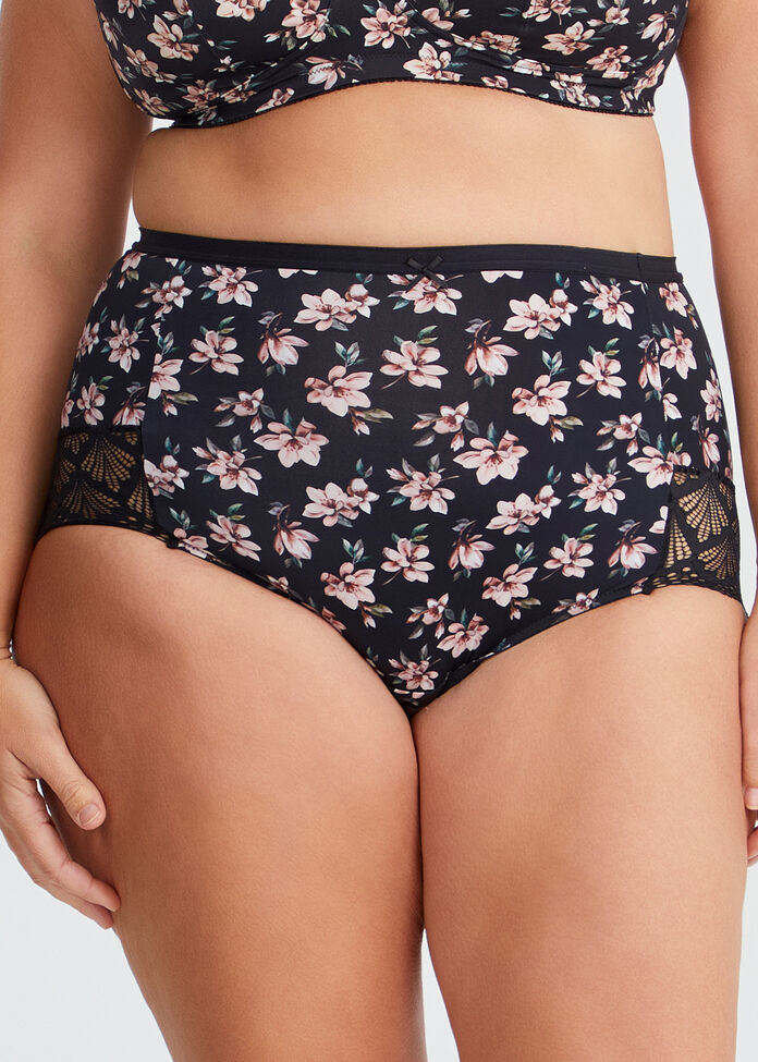 2 Pack Micro Lace Trim Briefs, , hi-res