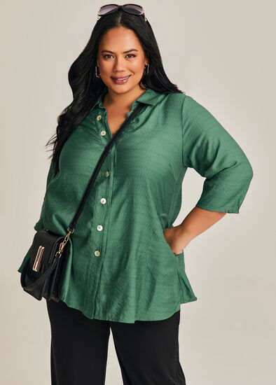 Plus Size Sally Natural Shirt