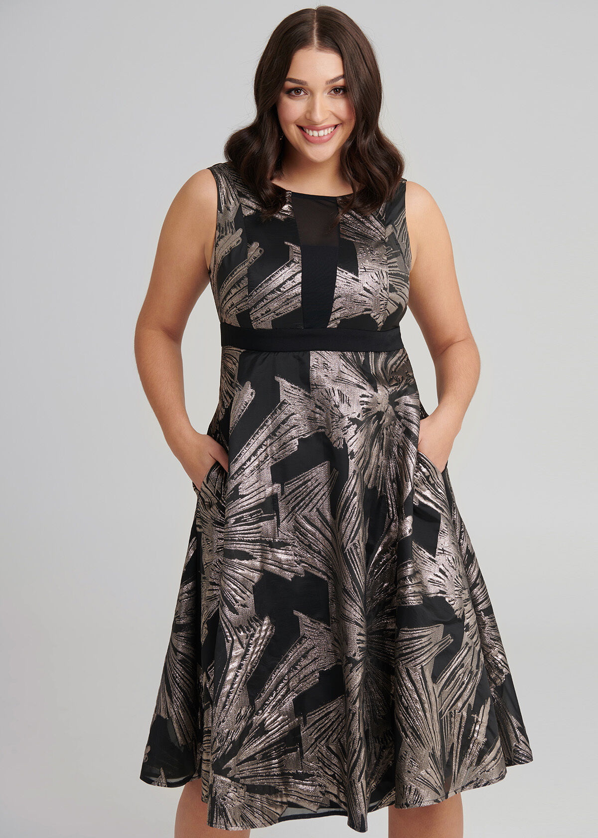 Coast emele jacquard dress 2025