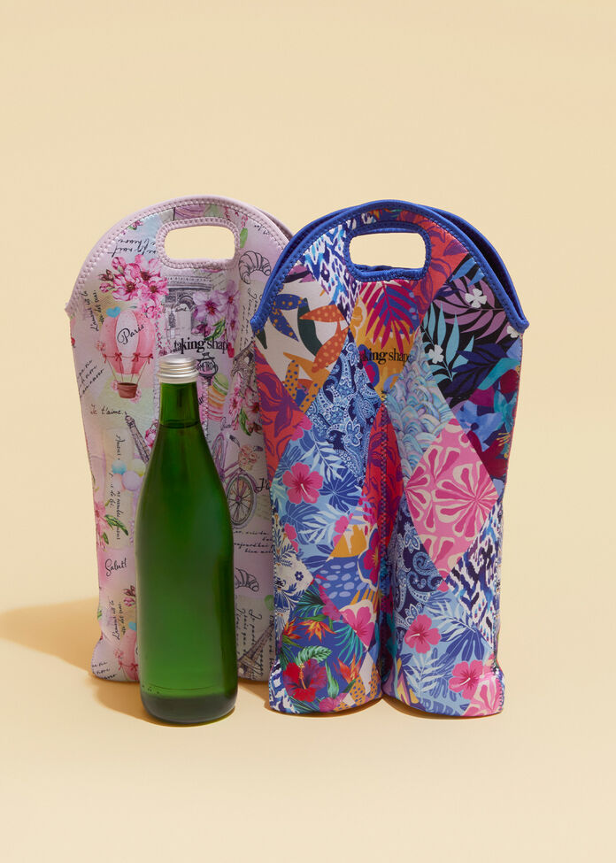 Patchwork Double Wine Bag, , hi-res