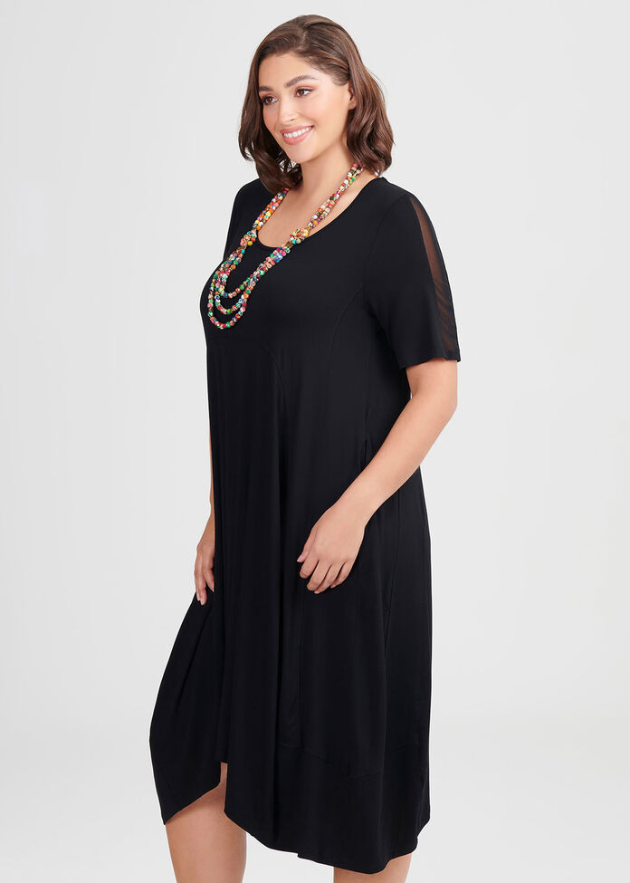 Shop Plus Size Bamboo 9 To 5 Dress in Black | Taking Shape AU