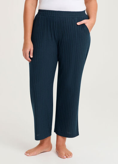 Plus Size Cosy Rib Lounge Pant