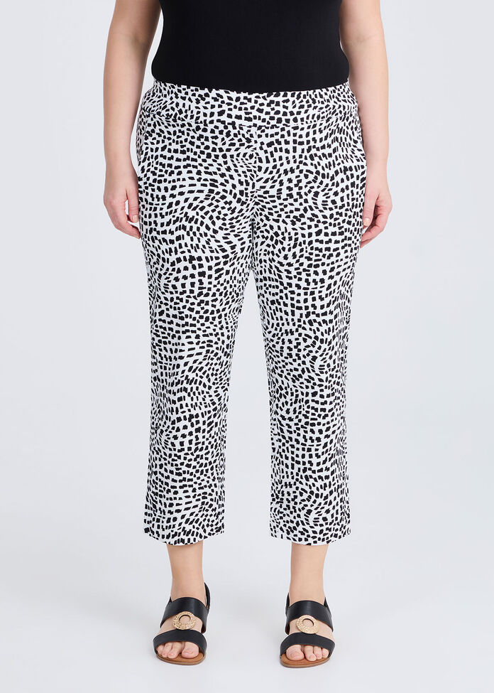 Print Bliss Stretch Taper Pant, , hi-res