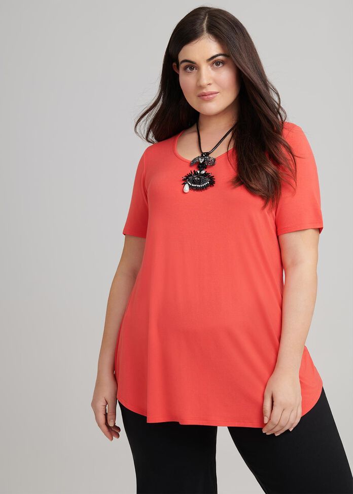 Bamboo Base S/slv Top, , hi-res