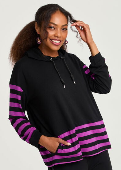 Plus Size Natural Stripe Obsession Tunic