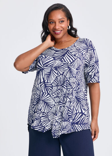 Plus Size Georgie Asymmetric Top
