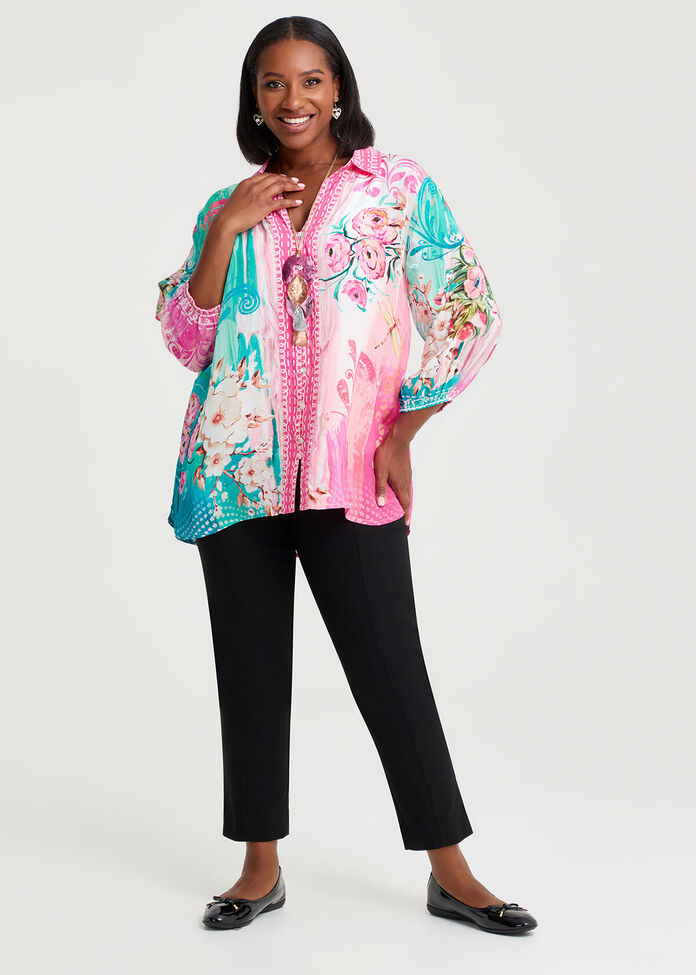Natural Camellia Shirt, , hi-res