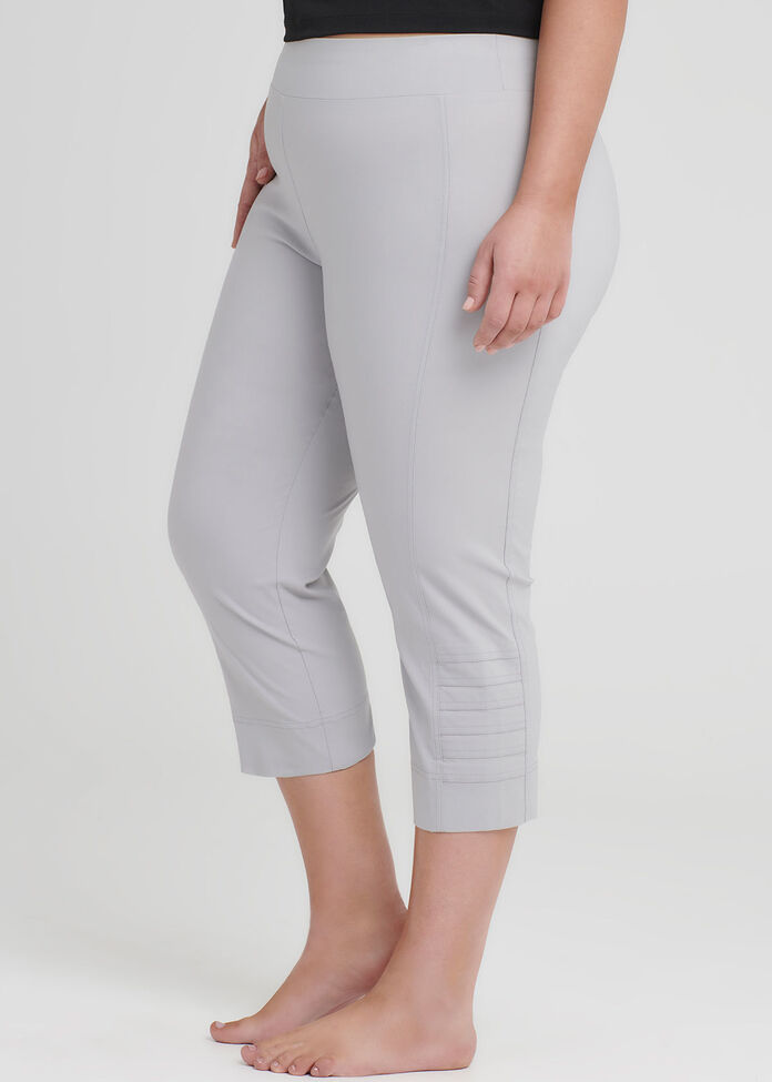 Petite Trapeze Crop Pant, , hi-res