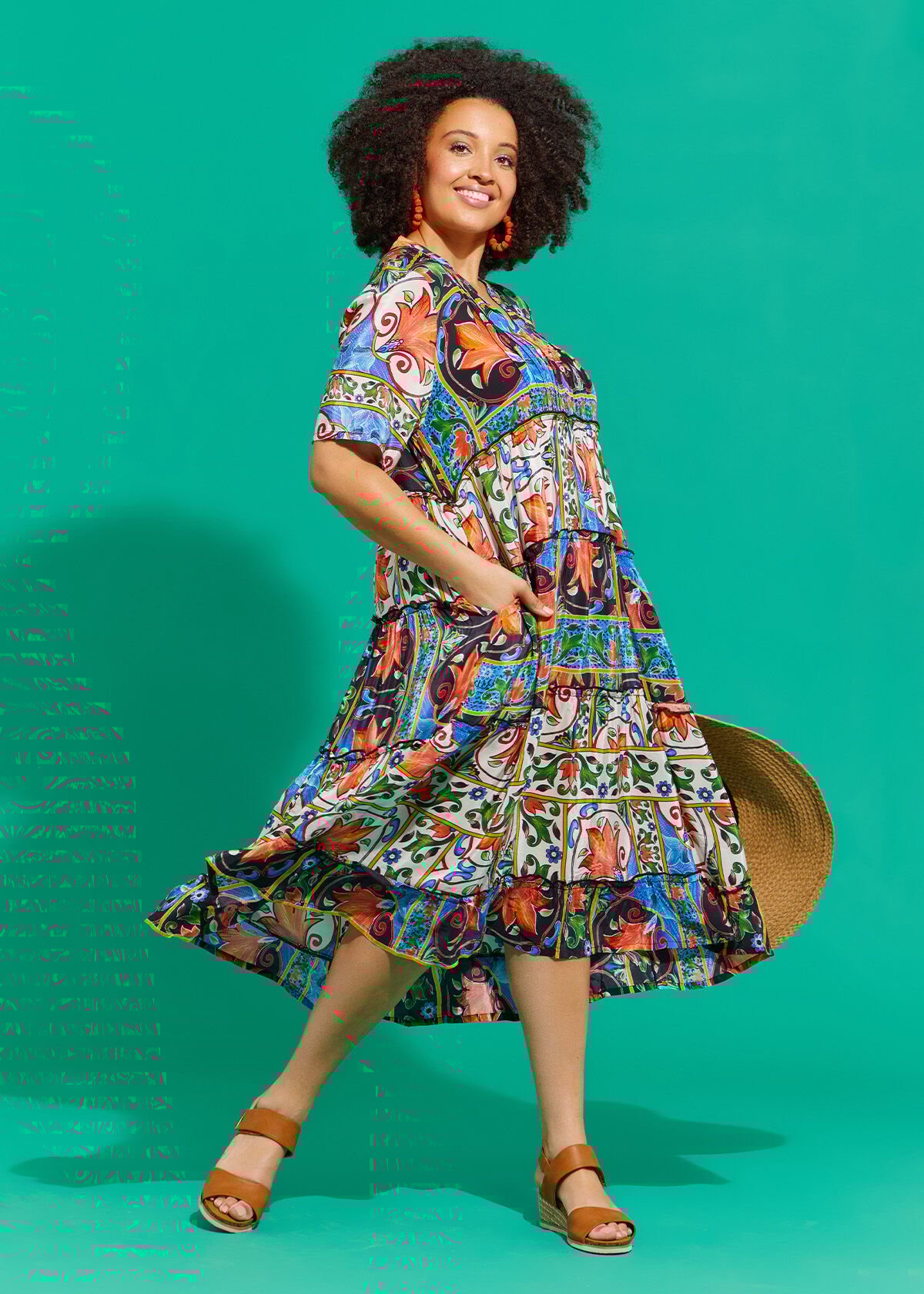 Plus size midi dress australia best sale