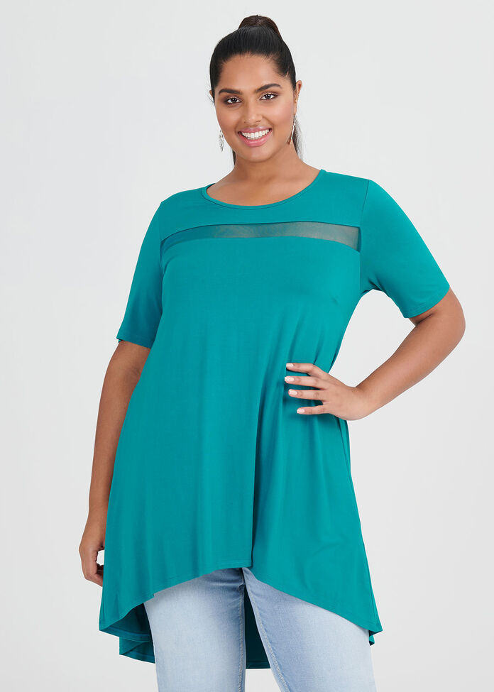 Shop Bamboo Faithful Top in Blue in sizes 12 to 30 | Taking Shape AU