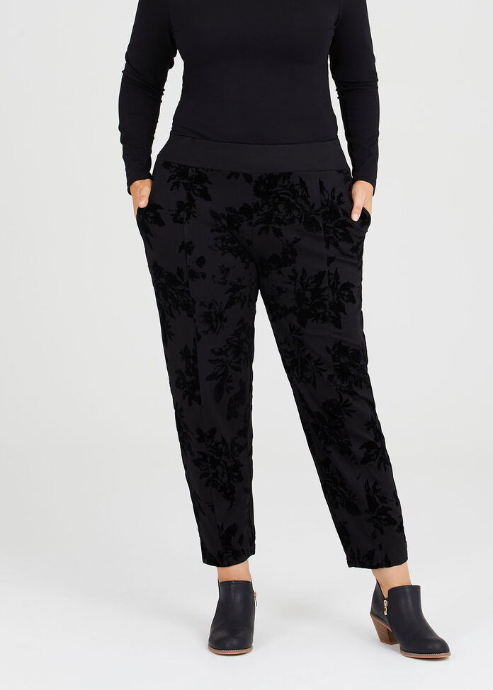 Ponti Noir Flock Pant, , hi-res