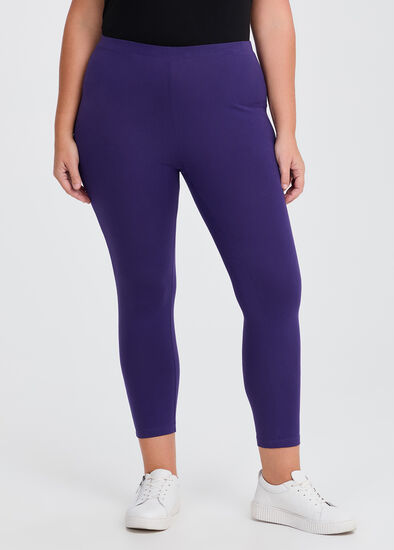 Plus Size Good Earth Australian Cotton 7/8 Legging
