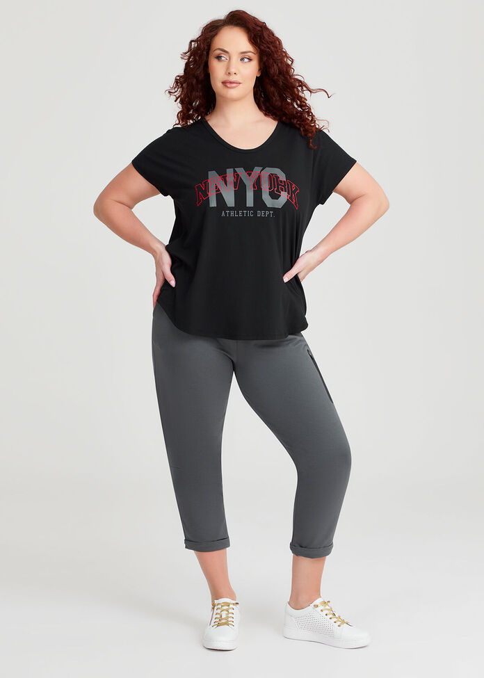 Cotton Pocket Active Jogger, , hi-res