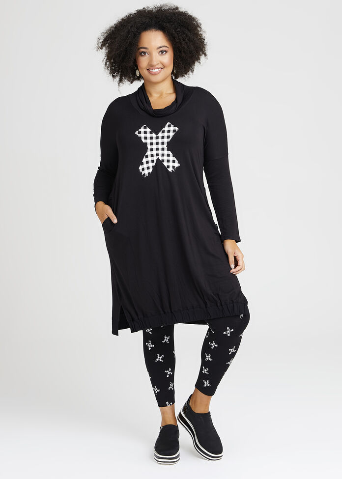 Shop Plus Size Natural Xx Legging in Print Taking Shape AU