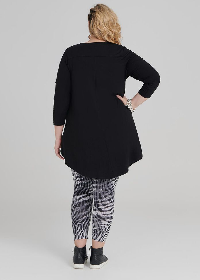 Shop Forget The Rules Tunic in Black in sizes 12 to 24 | Taking Shape