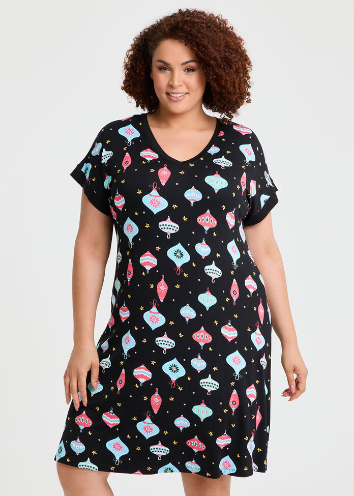 Bamboo Bauble Nightie, , hi-res