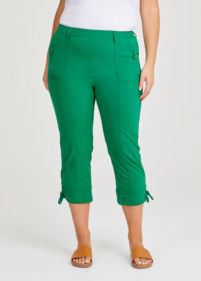 Plus Size Castaway Cargo 3/4 Pant
