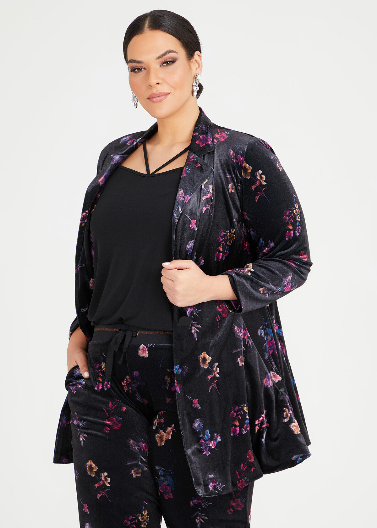 Amethyst Velvet Jacket