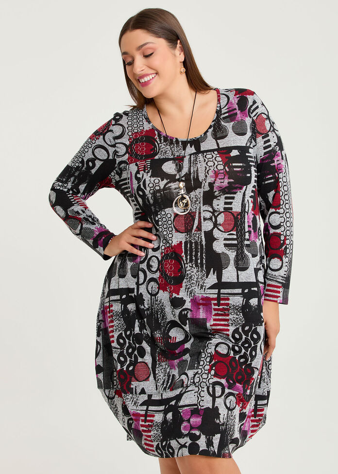 Red Reign Snug Dress, , hi-res