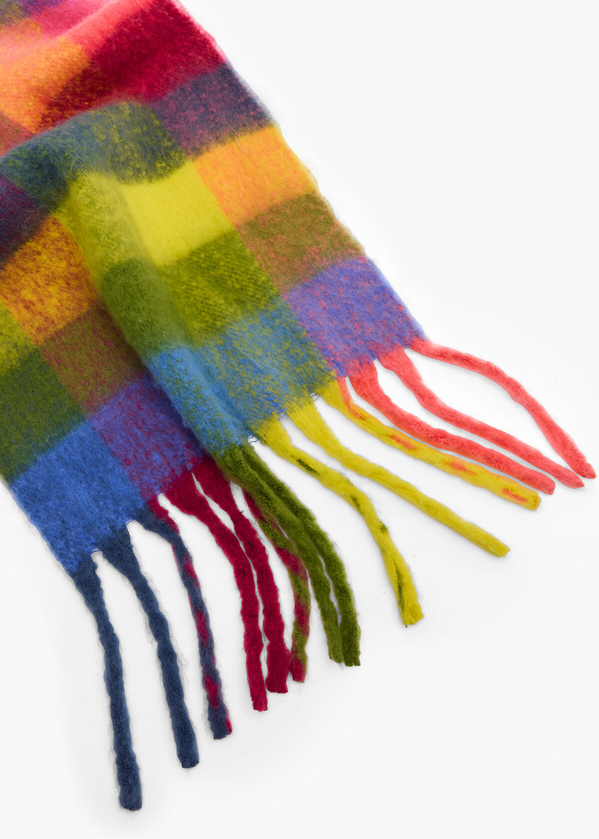 Shop Bright Check Scarf in Multi | Accessories | Taking Shape AU