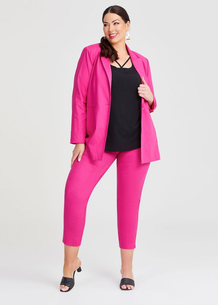 Amour Linen Suit Blazer, , hi-res