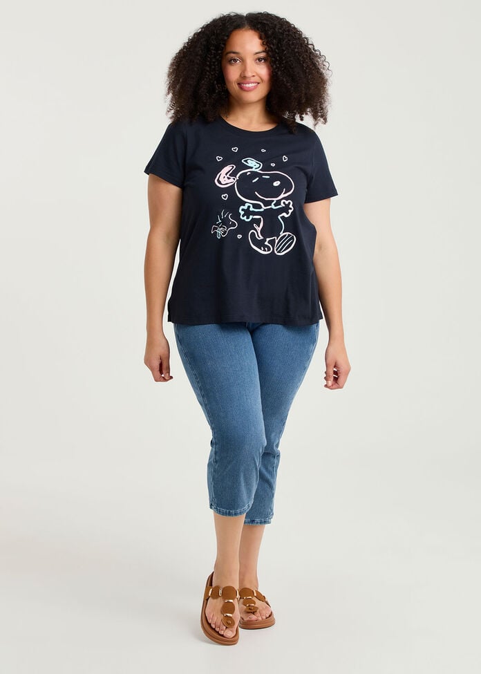 Snoopy Puff T-shirt, , hi-res