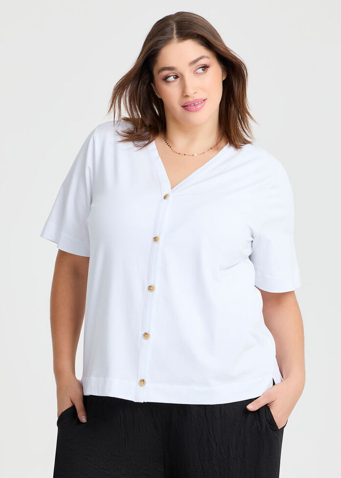 Natural Alba Button Cardigan, , hi-res